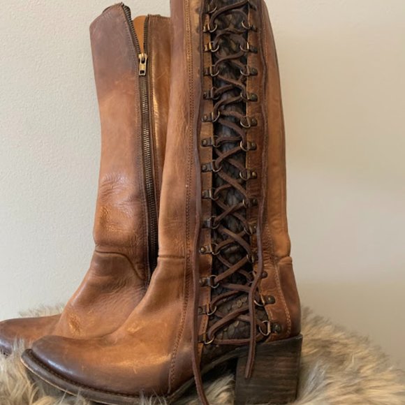 freebird lace up boots